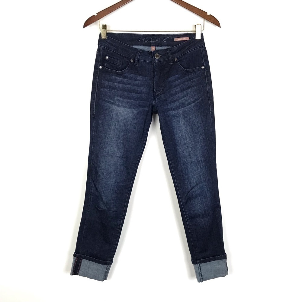 Jag Skinny Ankle Dark Wash Stretch Jeans 0